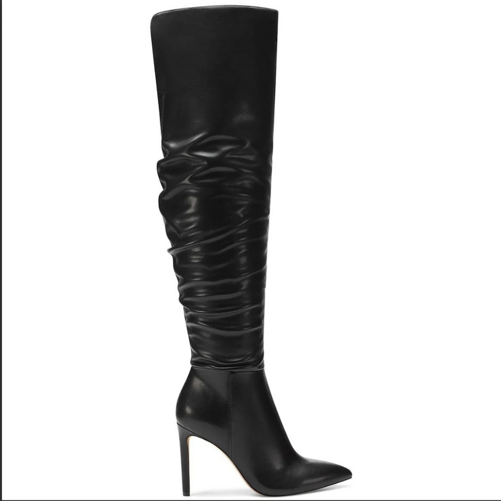 INC International Concepts (Iyonna) Black Over the Knee Boots